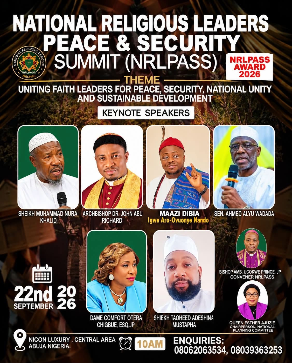 Keynote Address: Peace, Security and Credible Elections